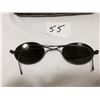 Image 4 : Vintage dark sunglasses in metal cse, Lennon style