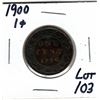 Image 1 : 1900 LARGE CENT VF