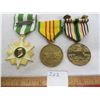 Image 1 : 3 Medals 2 USA Vietnam, 1 Vietnamese