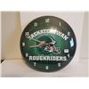 Image 2 : Saskatchewan Roughrider clock 14" works