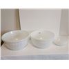 Image 1 : 3 Fire king bowls