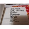 Image 12 : 7 older repair manuals, Firbird, Nova, Prelude, Ford Chev
