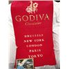 Image 1 : Godiva Choclatier baner sign& old chocolate box