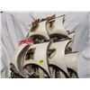 Image 4 : 21" Large heavy chalk ship, wall hanging