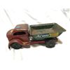Image 1 : Lincoln antique pressed steel dump truck 12" Long, 5" tall