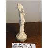 Image 3 : HAND CARVED, IVORY COLOURED STATUE, STONE BASE 5” TALL ORIENTAL FIGURE