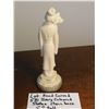 Image 4 : HAND CARVED, IVORY COLOURED STATUE, STONE BASE 5” TALL ORIENTAL FIGURE