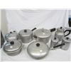 Image 2 : Vintage Large Lot Wear Ever Aluminium Pots and Pans and Others