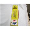 Image 2 : Pepsi Metal Thermometer 1970 , 30 inches high