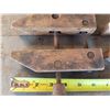 Image 2 : pair of vintage wooden clamps 6" ex. Condition