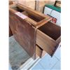Image 2 : 3 drawer bank of sewing machine drawers, oak 14 x 14 x 5"