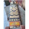 Image 3 : 44" wooden longboard skateboard, all original