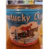 Image 1 : Kentucky Club tobacco tin 1lb, fabulous graphics