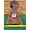 Image 1 : cast iron post finial, fits 8x8 post