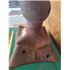 Image 3 : cast iron post finial, fits 8x8 post