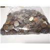 Image 2 : Large heavy bag of forgein coins