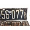 Image 3 : Pair 1924 Sask License plates