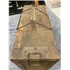 Image 2 : Wooden ammo box - pre WWII - all original - 15"W x 9.5"H x 6"D