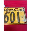 Image 3 : 1933 Saskatchewan license plate