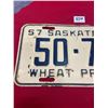 Image 2 : 1957 Saskatchewan license plate