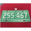 Image 1 : 1965 Saskatchewan license plate