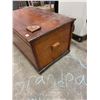 Image 2 : Wooden cedar trunk - 31"W x 19"D x 16.5"H