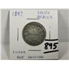 Image 1 : 1897 South Africa, Silver one shilling
