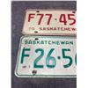 Image 2 : 1970 and 1975 Saskatchewan farm license plates
