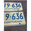 Image 3 : Pair of 1976 Saskatchewan license D plates