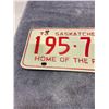 Image 2 : 1973 RCMP Saskatchewan license plate