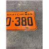 Image 3 : 1963 Saskatchewan license plate
