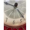 Image 2 : Art deco kitchen wall clock, working - Westclox electric