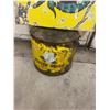 Image 2 : White Rose, 25lb grease pail and Porcelain sign - As found condition