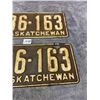 Image 3 : 1932 pair of Saskatchewan license plates