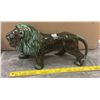 Image 1 : Large, Blue Mountain pottery, lion - 17"Long x 9"H