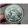 Image 3 : 2015 "Canada's Rugged Mountains" Canadian 200 dollar, 99.99% pure silver coin