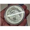 Image 5 : 2015 "Canada's Rugged Mountains" Canadian 200 dollar, 99.99% pure silver coin