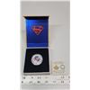 Image 1 : 2014 "Iconic Superman - #419 1972 comic" Canadian 15 dollar, fine silver coin - coloured