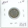 Image 1 : 1900 Canadian silver 10 cent coin