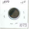 Image 1 : 1906 Canadian silver 10 cent coin