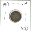 Image 1 : 1913 Canadian silver 10 cent coin