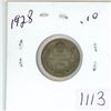 Image 1 : 1928 Canadian silver 10 cent coin