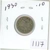 Image 1 : 1930 Canadian silver 10 cent coin