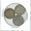 Image 2 : 3 Canadian silver 10 cent coins - 1919, 1929, 1934