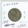 Image 1 : 1939 Canadian silver 25 cent coin