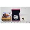 Image 1 : 2013 "Bison Stampede" Canadian 100 dollar, fine silver coin