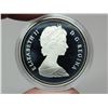 Image 3 : 1886-1986 "Vancouver Railroad" Canadian silver proof dollar