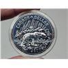 Image 2 : 1980 "Arctic Territories" Canadian silver specimen dollar