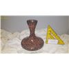 Image 1 : 9" Vase Copper Coloured Bling