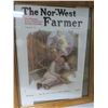 Image 2 : Framed 1920 “International Harvester” Tractor Ad for a Titan 10-20, Framed “North West Farmer” Cover